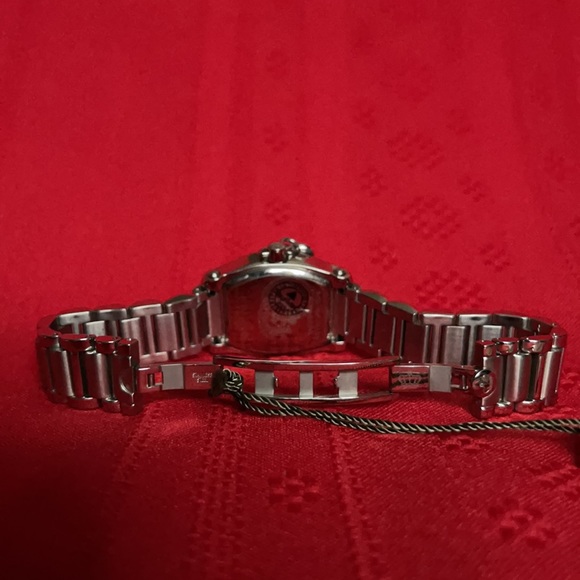 LADIES JUICY COUTURE SILVER TONE CRYSTAL WATCH - Picture 11 of 16